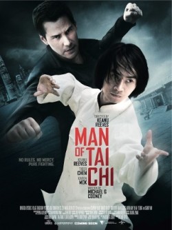      I’m watching Man of Tai Chi  