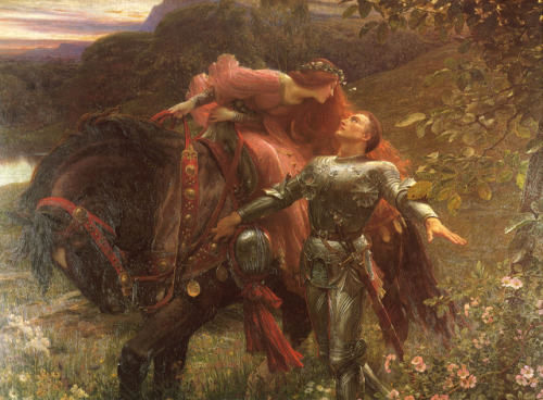 La Belle Dame sans Merci, Frank Dicksee, ca. 1901