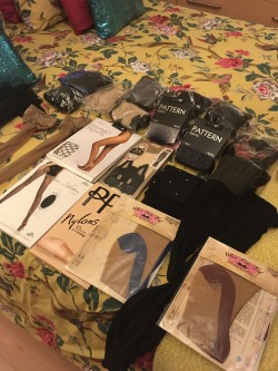 sarah-1971:Just my selection of tights,stockings