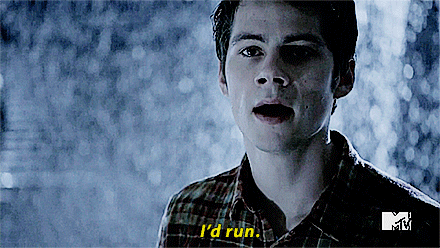 : scott mccall being the true alpha he is and stiles stilinski suggesting people