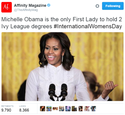 ghettablasta:  She is definitely a perfect example of a successful Black woman who slay the stereotypes about Black people and who won our hearts forever.  