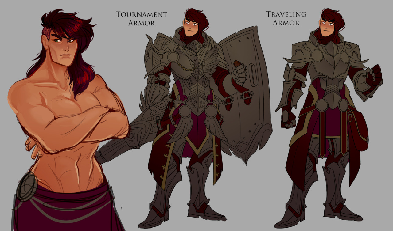 yung-rage:  my lancerI gotta use the male avatar for her because the armor’s unfairly