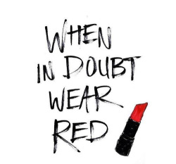 Red • Lipstick ♡ On We Heart It - Http://Weheartit.com/Entry/166311682