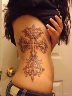 tattooednbeautiful:  44 Cross Tattoos Ideas