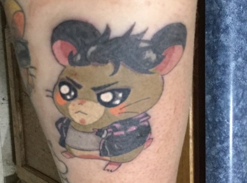 sugarpopparty:@rianemone did the art for my new Ota-ham tattoo! I’m so happy they’re tog