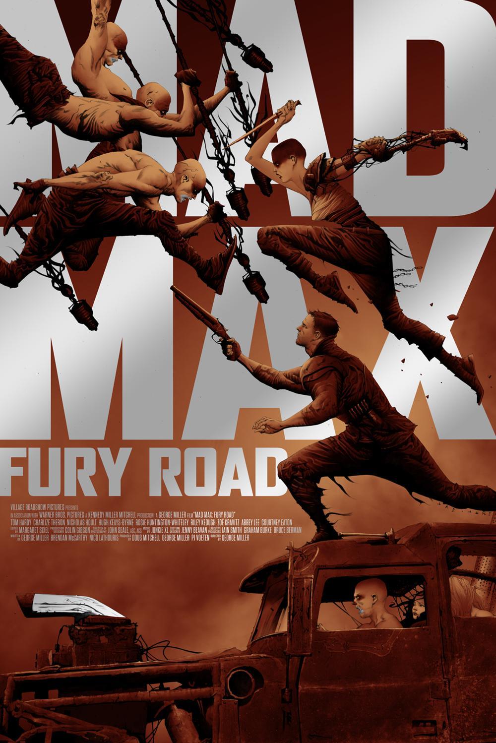 itsbrittality:  xombiedirge:  Mad Max: Fury Road by Jae Lee   24″ X 36″ screen