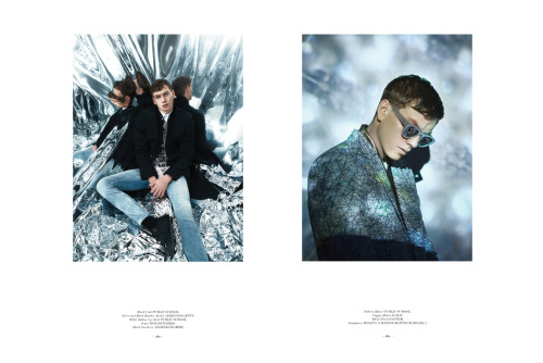 HIGH SHINE // NO TOFU MAGAZINE PHOTOGRAPHER: TANYA KECHICHIANSTYLIST: TOYO TSUCHIYA @LVA ARTISTSGROO