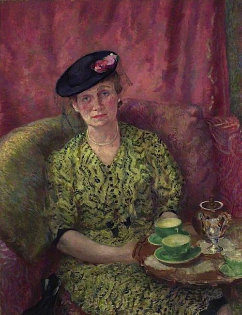 Miss I. Aylward   -    James Bolivar Manson ,1939British, 1879-1945Oil on canvas