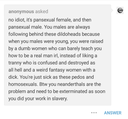 This is why we don’t feed the trolls, kids!(I’ve turned my anons off for a little while…)