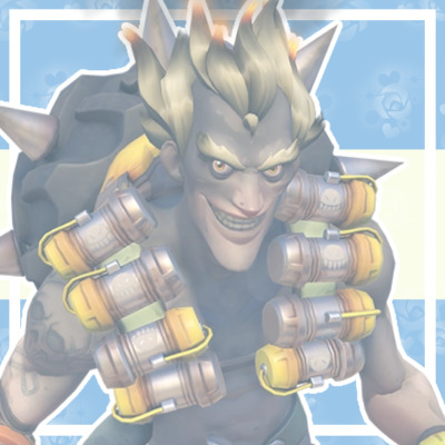 Nonbinary Junkrat icons for Anon!