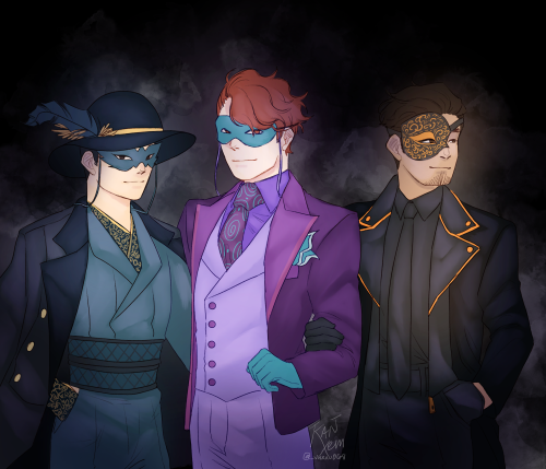 [Join Us] Some Masquerade karlnapity (karl jacobs, sapnap, quackity) based off of @/reeskep’s 