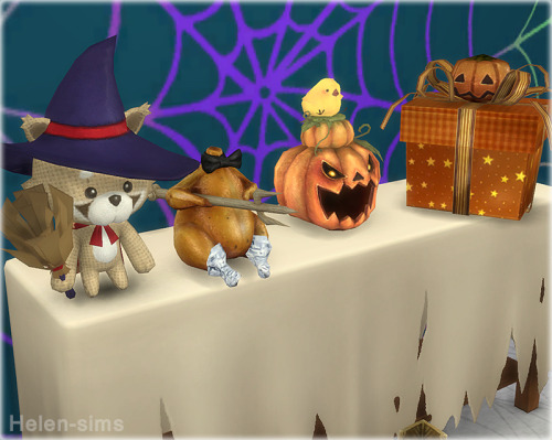 TS4 Halloween Gift (TERA)  Read more and Download on my blog here helen-sims.blogspot.ru