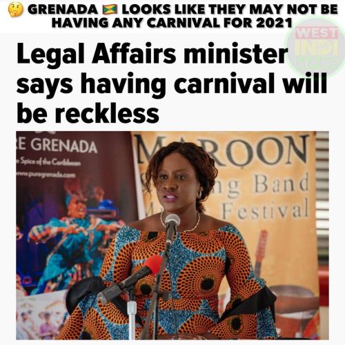  DO YOU THINK GRENADA SHOULD HAVE CARNIVAL?⤵️ ⓦ〽️GRENADA LOOKS LIKE THEY MAY NOT BE HAVING ANY CAR