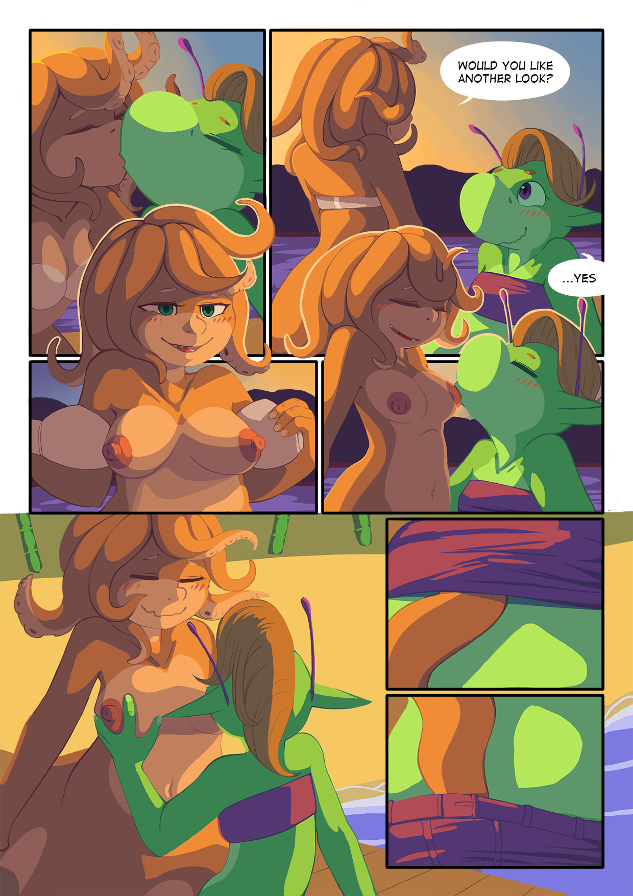 nsfwings:Pages 1-10/11. Alas, tumblr only gives you 10 images to a photoset, so the