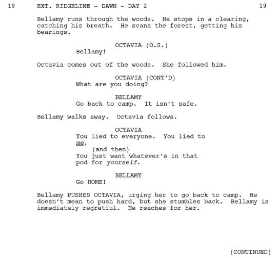 Welcome back to hiatus Wednesday. Here’s the first scene from “Twilight’s Last Gleaming”, written by Bruce Miller. Enjoy!