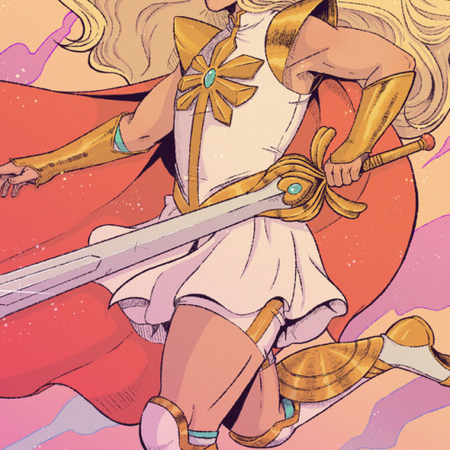 juststeffiart:She-Ra is she-ready! I’m so excited for this show!!!!