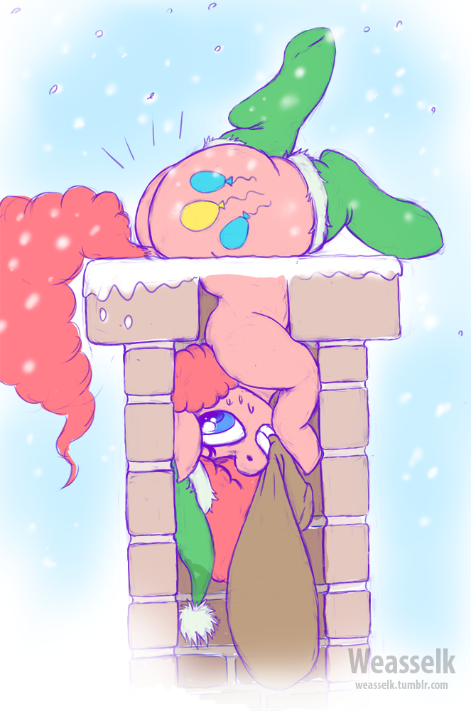 weasselk:Too much ginger bread. merry christmas too me~ &gt;|9′‘‘‘‘‘