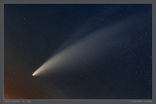 capturingthecosmos: The Tails of Comet NEOWISE