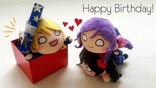 emitsunosaurus-rex:  Happy Birthday Nozomi~!  東條希誕生日おめでと~! 生日快樂, 東條希~! 