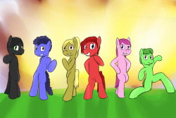 Ponified Versions of the Kyoryugers Stream