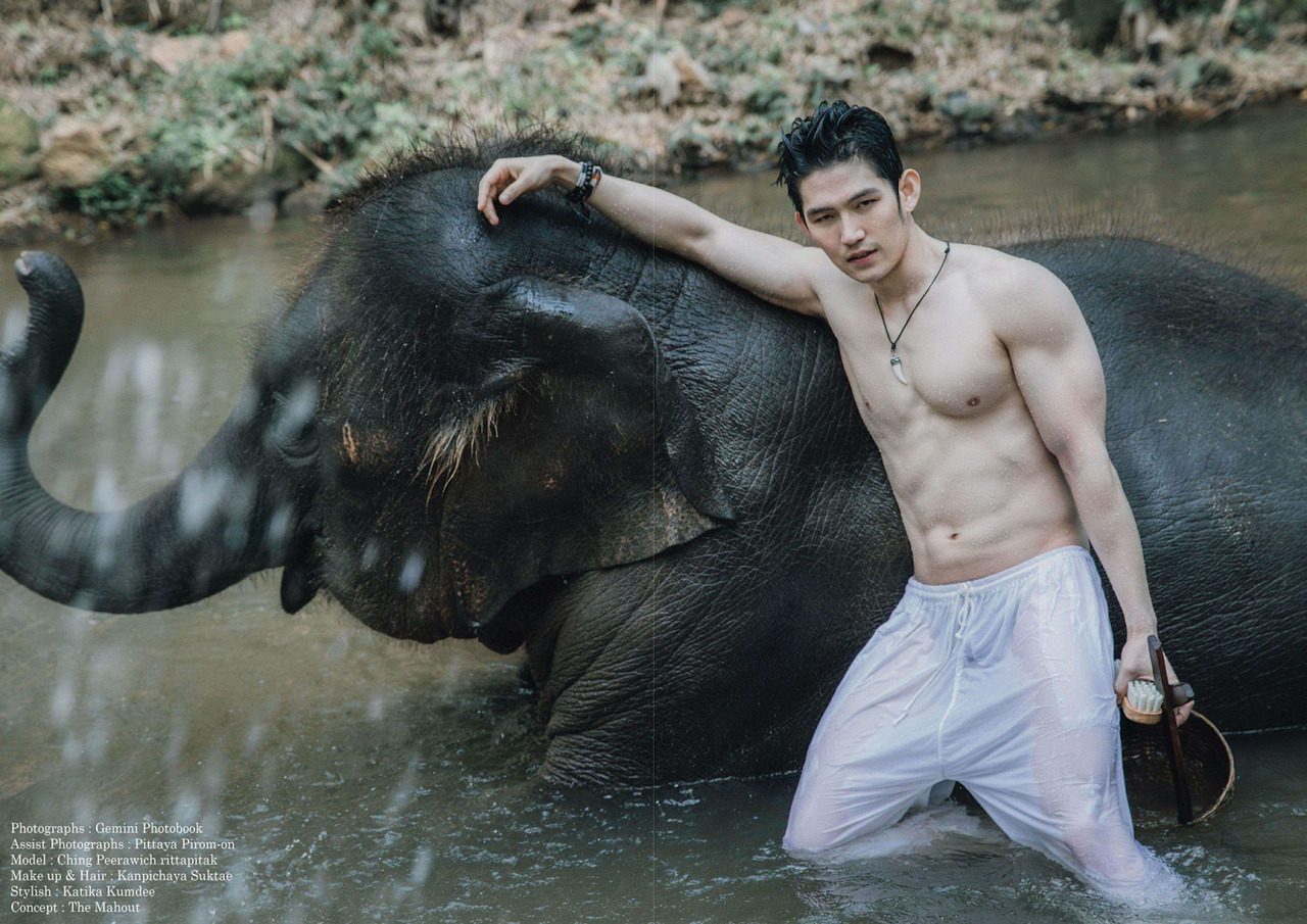 juyumyn:  wes2men:    Ching Peerawich Rittapitak is photographed for 9th issue of