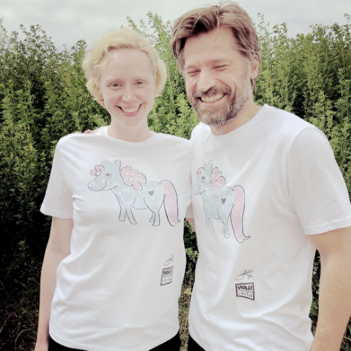 valramorghulis: gwendolineuniverse: WEAR IT FOR WARCHILD @warchilduk with @nikolajwilliamcw in a t-s