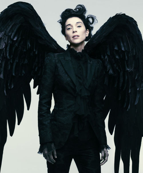 harpersbazaar: Women Who Dare: St. Vincent Photo credit: Ben Hassett