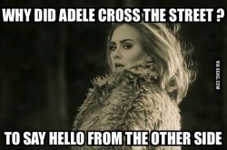 Im done!!! Lololol  #adele #AngelinaCastro