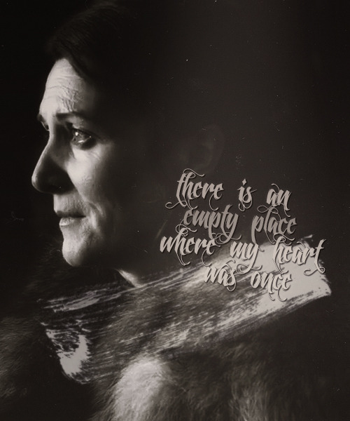 &ldquo;There is an empty place within me where my heart was once.”