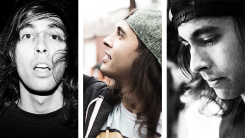 carapherxelia-blog:  ↳ vic fuentes of pierce the veil → photos by adam elmakias✖