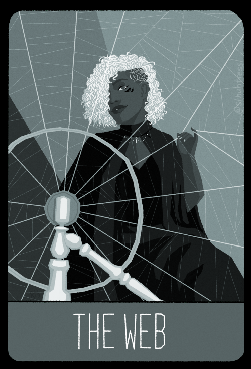 The first four Entity Tarot cards!