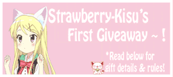strawberry-kisu:  strawberry-kisu:  strawberry-kisu:  Hello everyone! I’ve reached quite the milestone and I really wanna give back to everyone for being so kind to me all the time so here it is! My first giveaway. Pixels used (not mine) x &amp; x 