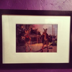 Trailer Park Hares feat &ldquo;Kid Bunny&rdquo; my Lil Bro @dreamthesailor  Framed for his Bedroom 