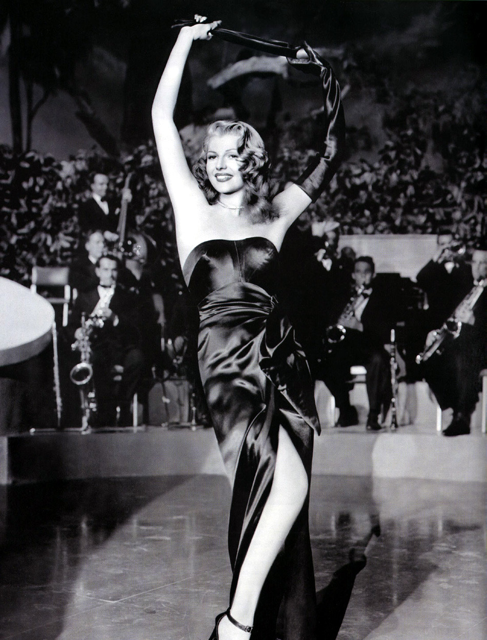 criterioncollection:  A dress so iconic, it has its own Wikipedia page.[Rita Hayworth