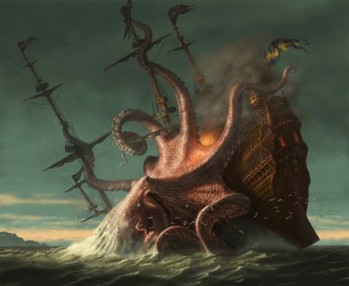 shantiest-of-seas:You cannot escape the wrath of the Kraken.
