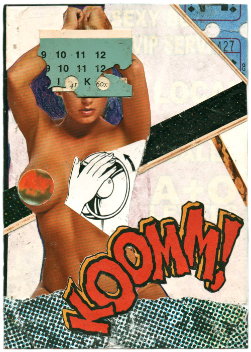 fer1972:  Space Vixen Collage by Lewisgollan (Artist on tumblr) Also: www.facebook.com/graphicspunk
