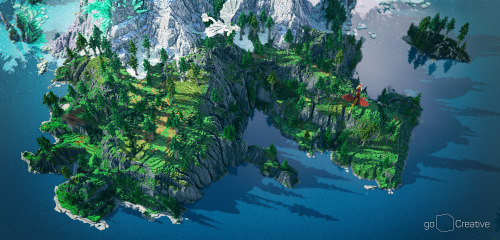 Minecraft: Fafnir’s Rest - a How to Train Your Dragon inspired terrain by goCreative!