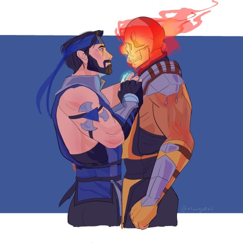 Drawtober Day 6: More Soft Rivals 💕