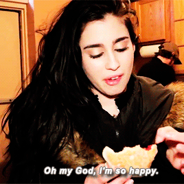 normanisk: Lauren’s definition of happiness: a raspberry donna.