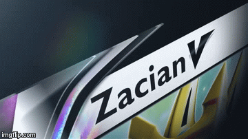 Shiny Zacian V and Zamazenta V Facing Off Against Eternatus in