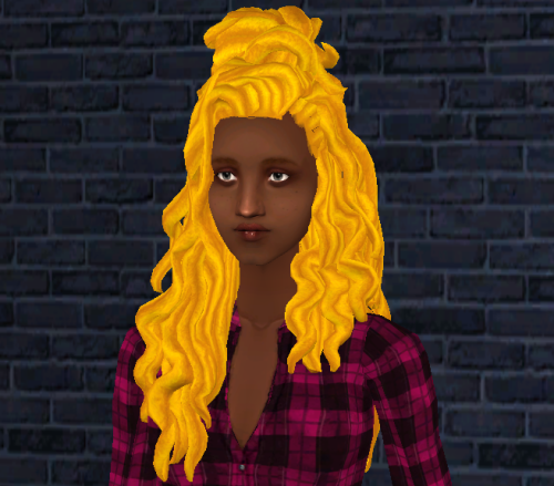 @qwertysims Boho V1 converted to TS2, recoloured in @poppet-sims naturals and @pooklet‘s neons. Full