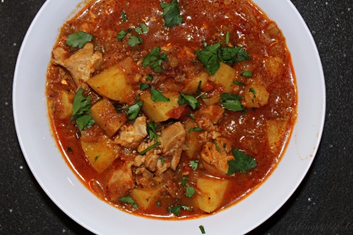 Smoky Tomato Paprika Stew There isn’t a real recipe for this, but I’ll be sure to write everything d