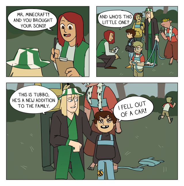philza dropped some cursed tubbo lore the other day (tell your 14 year old son he’s in the child leash so the 11 year old son...