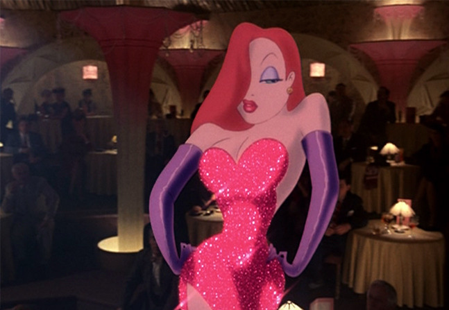 Disney Movies & Facts — To give Jessica's ample bosom an unusual bounce  in