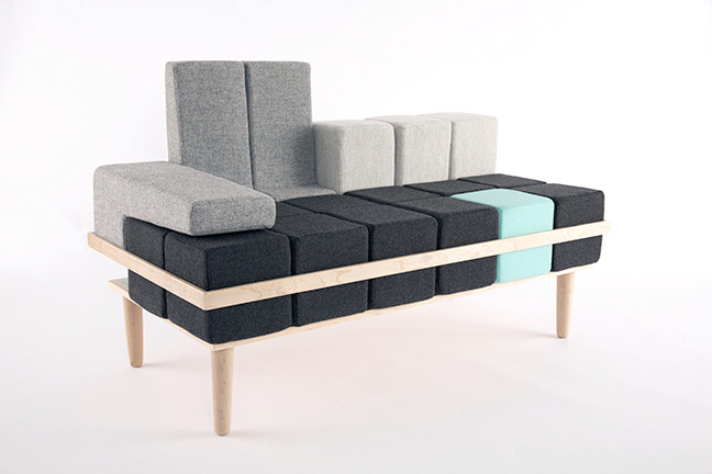 moarrrmagazine:  tetris sofa well, that is not what scott jones calls it, but it