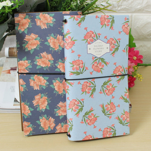 tobious: Floral Pattern Buckle Notebook   ∟  discount code “ Joanna15”