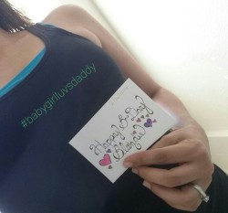 babygirlluvsdaddy:  naughteeazcouple:  http://babygirlluvsdaddy.tumblr.com/Happy Birthday sexy lady!! 😘🔥💋-bg Wow!! What a sweet treat thanks!!!! Your awesome :) @babygirlluvsdaddy  Hopefully your daddy get’s you something in dimond form!  I’m
