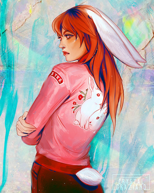 crystalgraziano: Happy Easter to those who celebrate!!It’s a good day for a bunny girl.