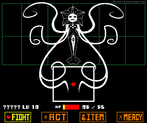 thecreatorofworlds:  ALRIGHT, time to fess-up. I cracked and made a fan-monster (Undertalesona?) a few months ago, and I actually got really invested in them and spent a lot of time designing their story and thinking about how they’d fit into canon.