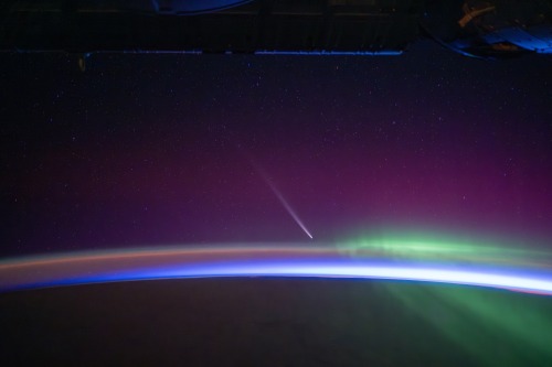 Comet Tsuchinshan-ATLAS From ISS (x X X)